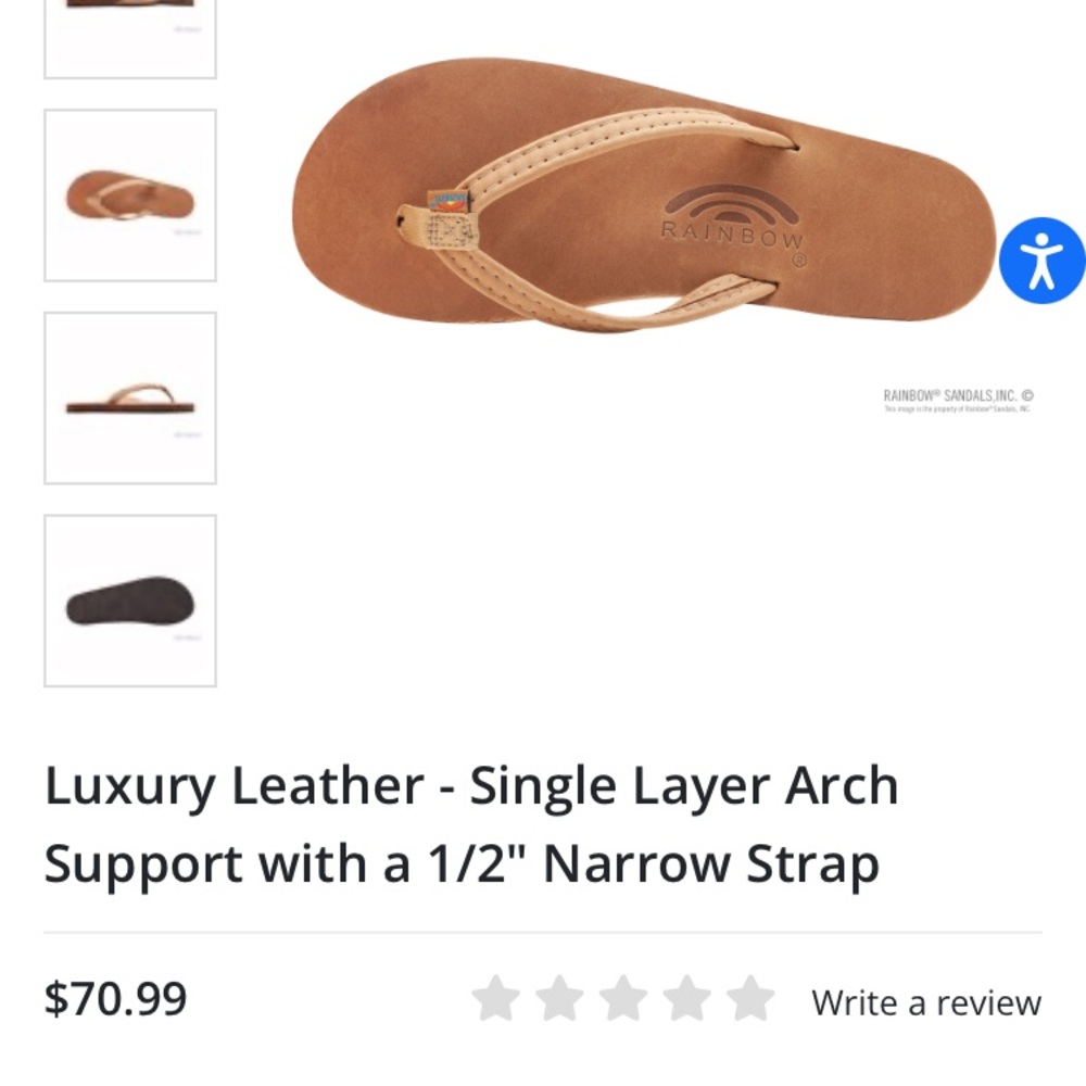 COPY - Rainbow flip flops